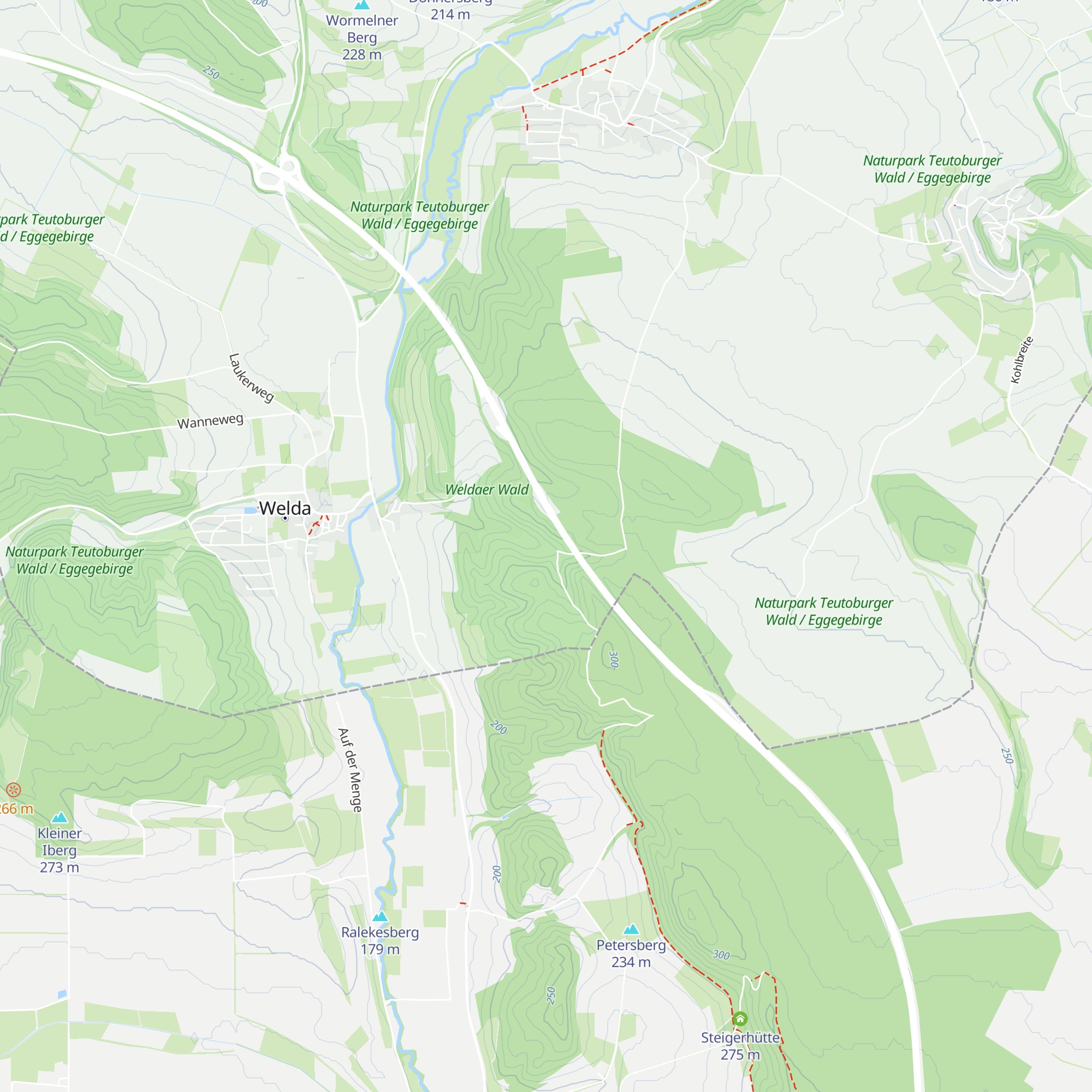Schutzhütte Papental map