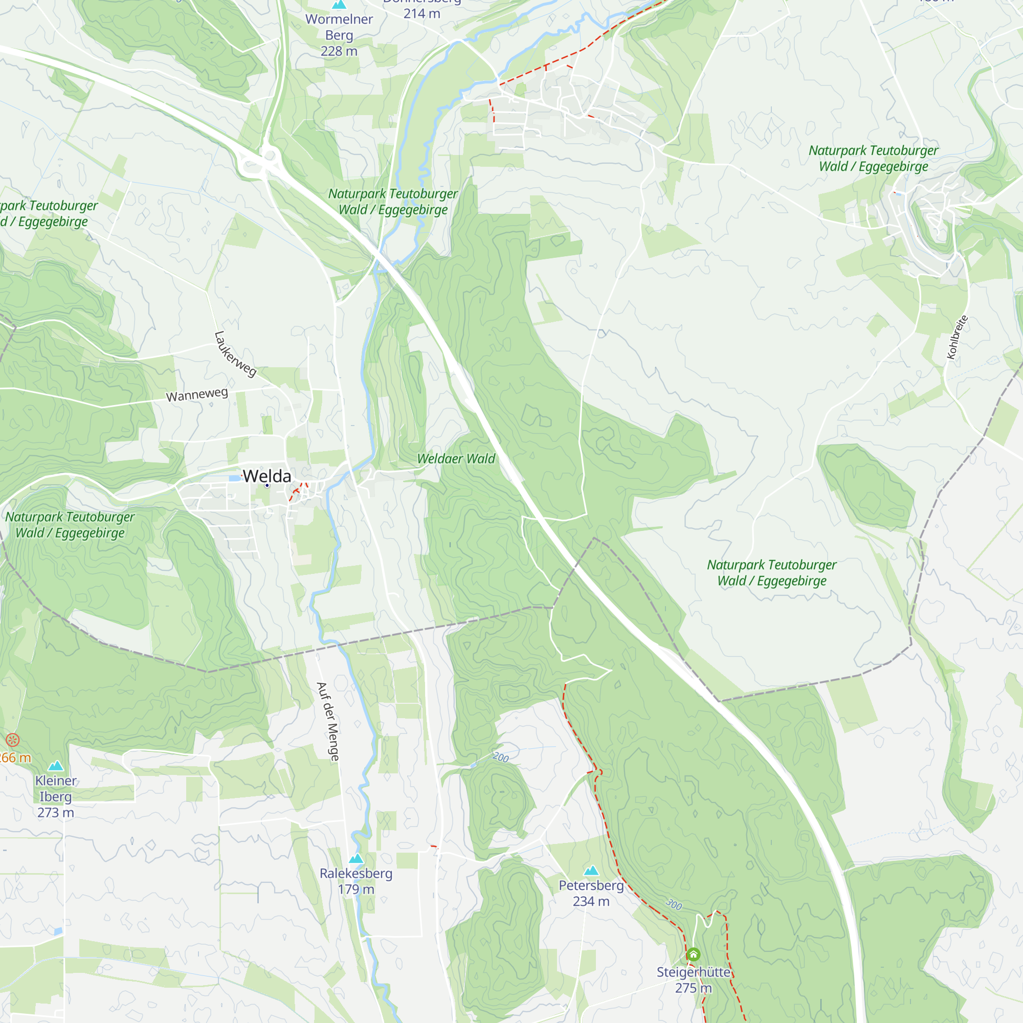 Schutzhütte Papental map
