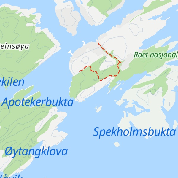 Map of Store Vardehei