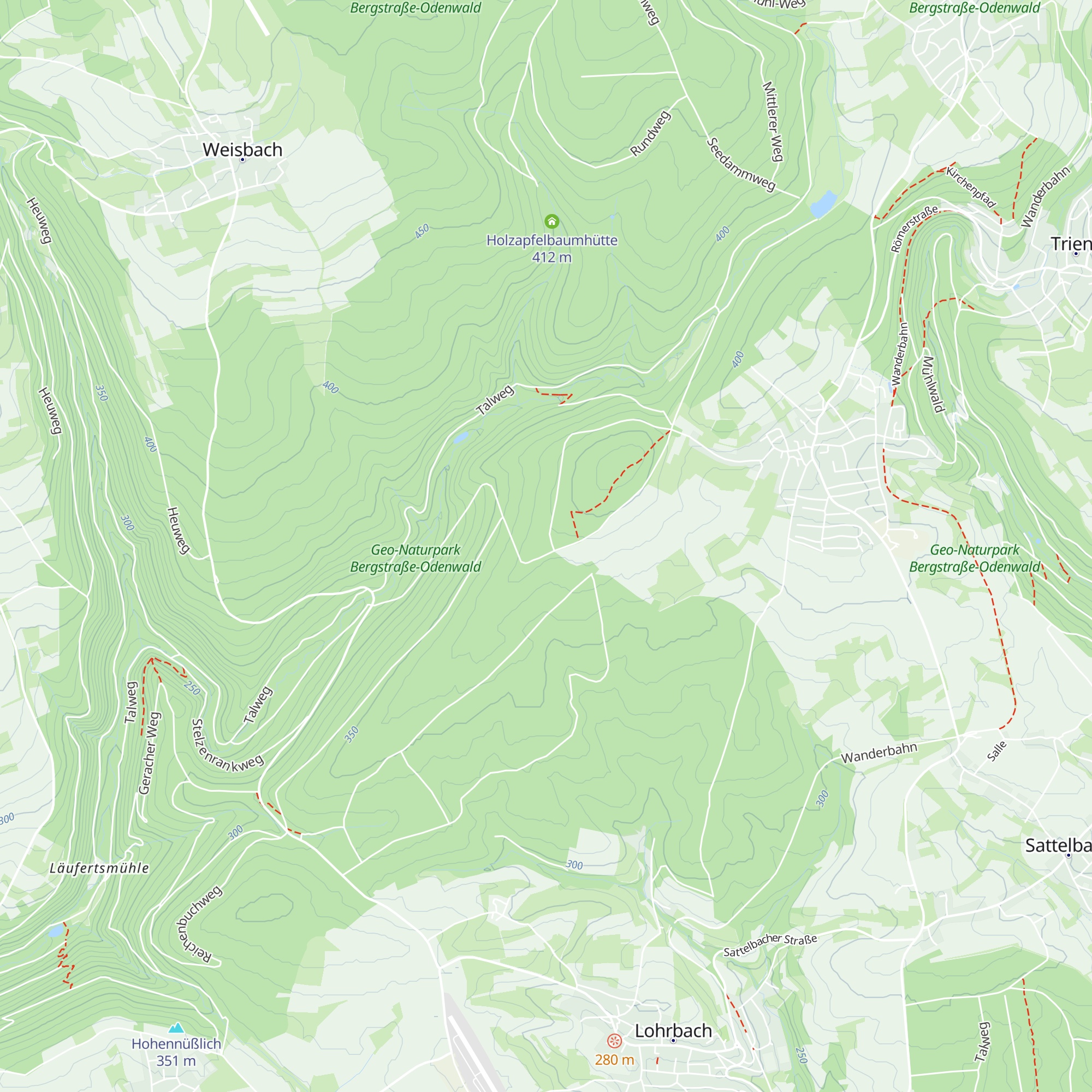 Forsthütte map