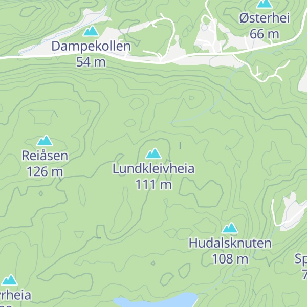 Map of Lundkleivheia