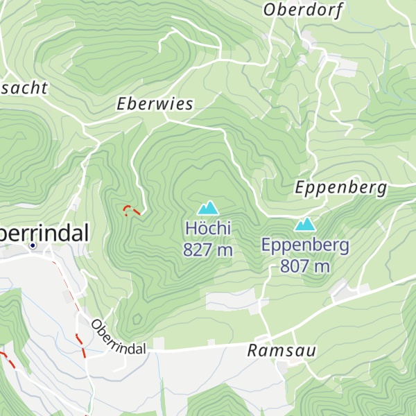 Map of Höchi