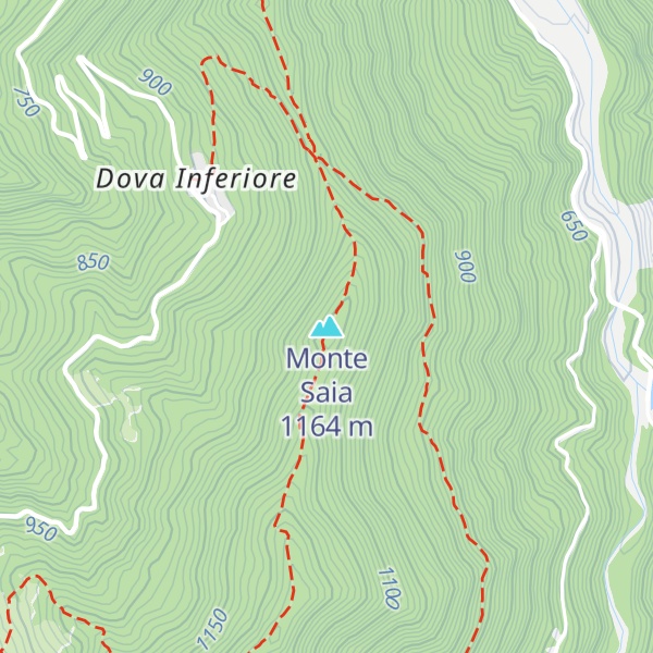 Map of Monte Saia