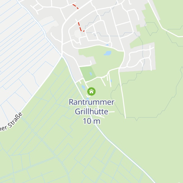 Map of Rantrummer Grillhütte