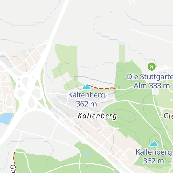 Map of Kaltenberg