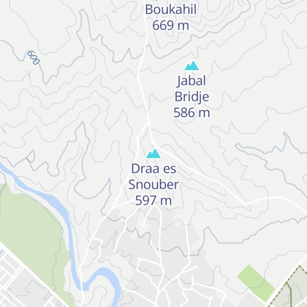 Map of Draa es Snouber