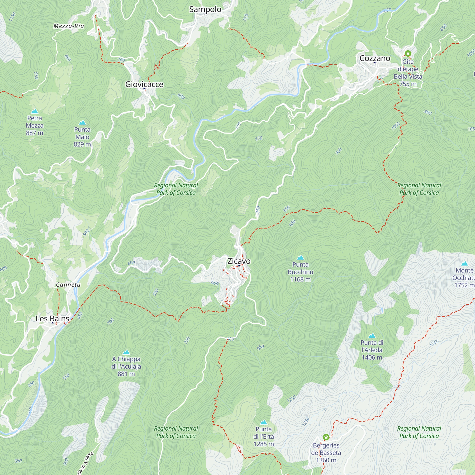 Gîtes "Le Paradis" map