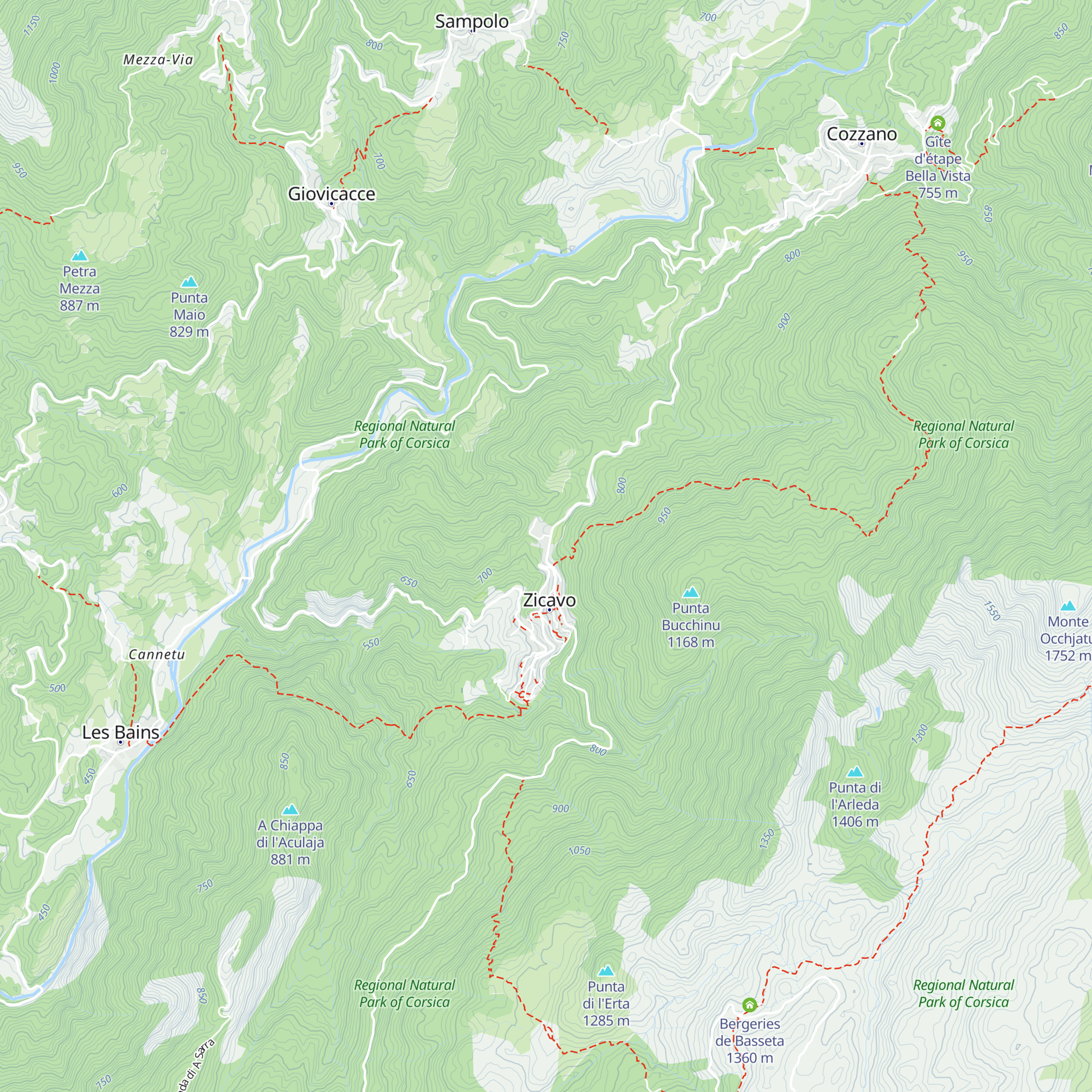 Gîtes "Le Paradis" map