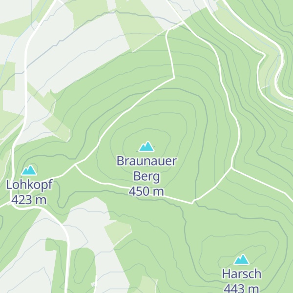 Map of Braunauer Berg