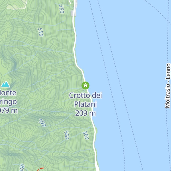 Map of Crotto dei Platani
