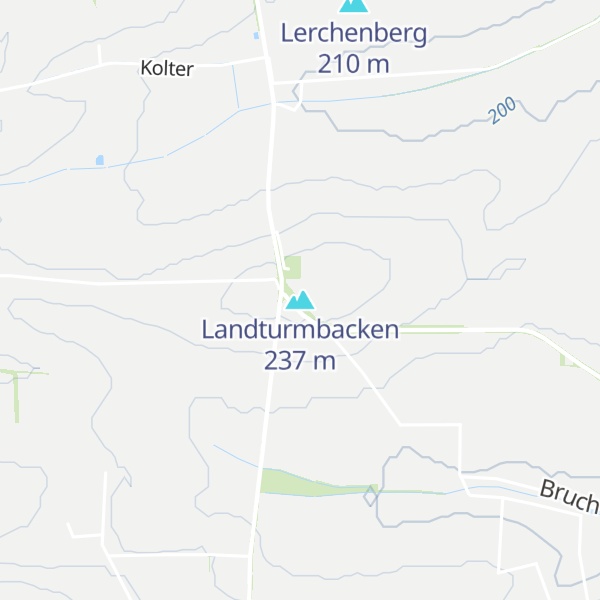 Map of Landturmbacken