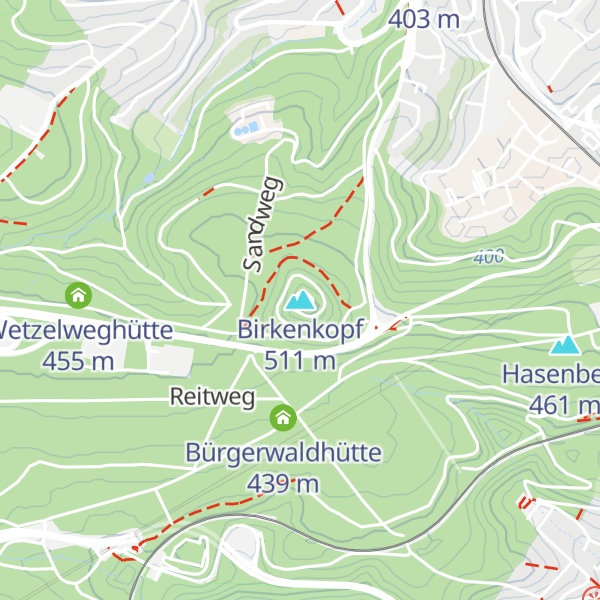 Map of Birkenkopf