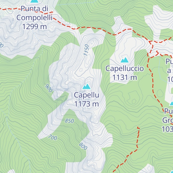 Map of Capellu