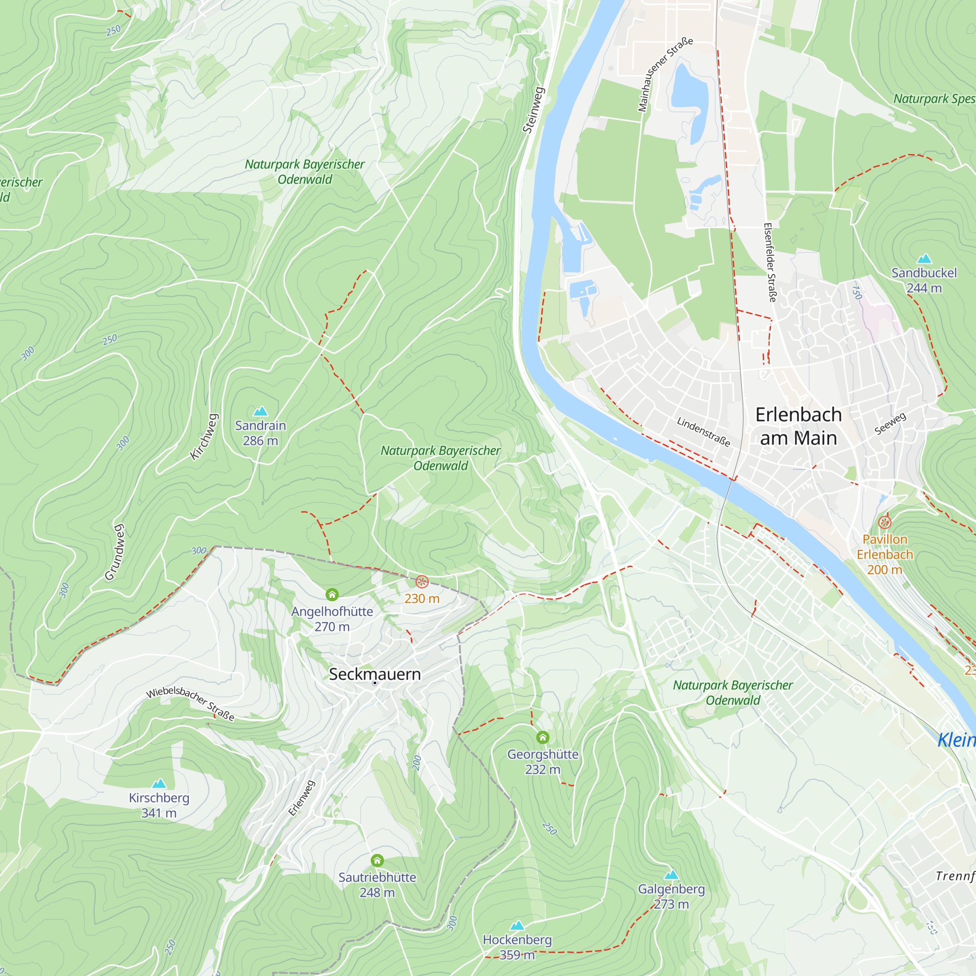 Michaelshütte map