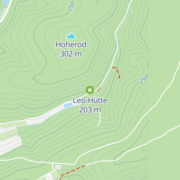 Map of Leo-Hütte
