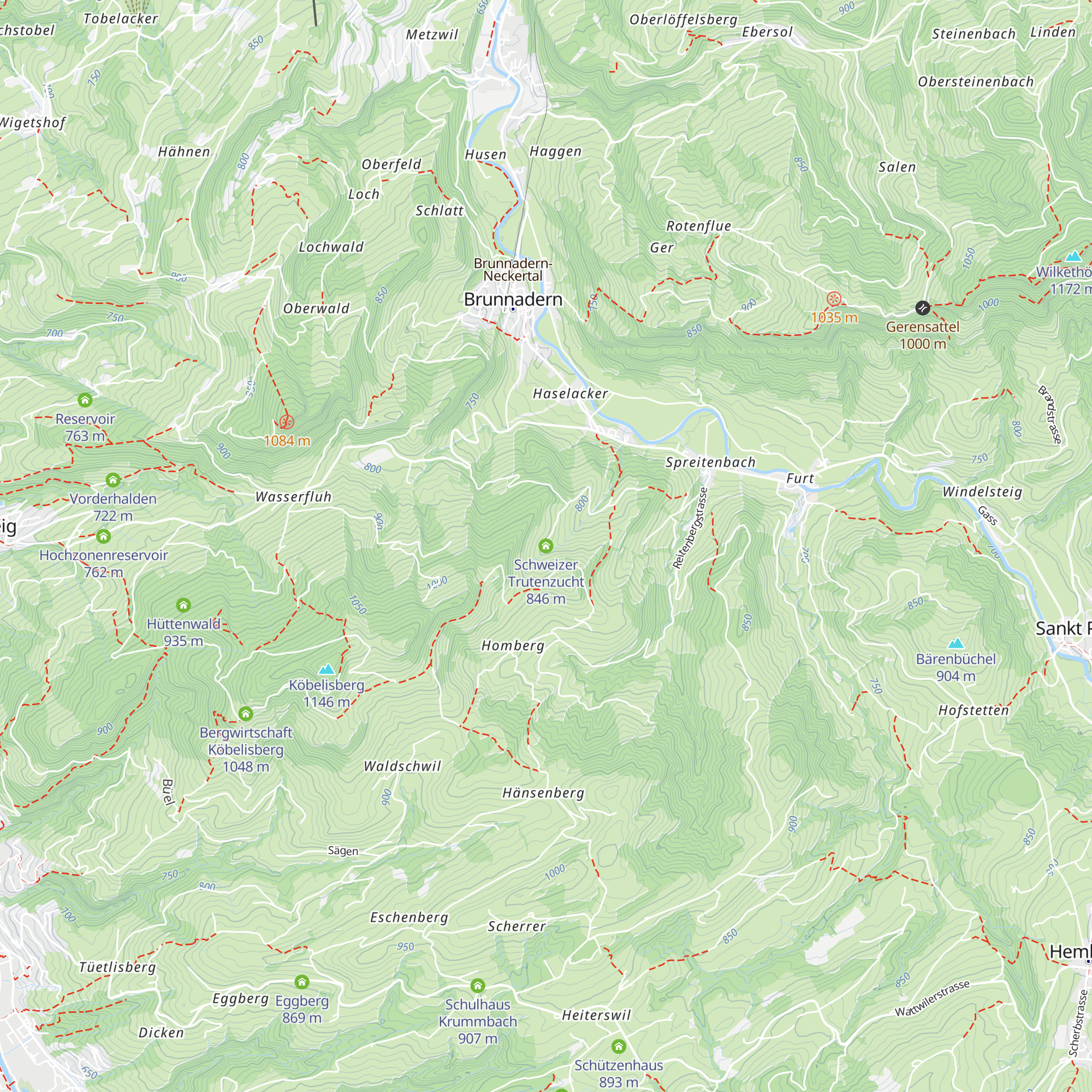 Schweizer Trutenzucht map