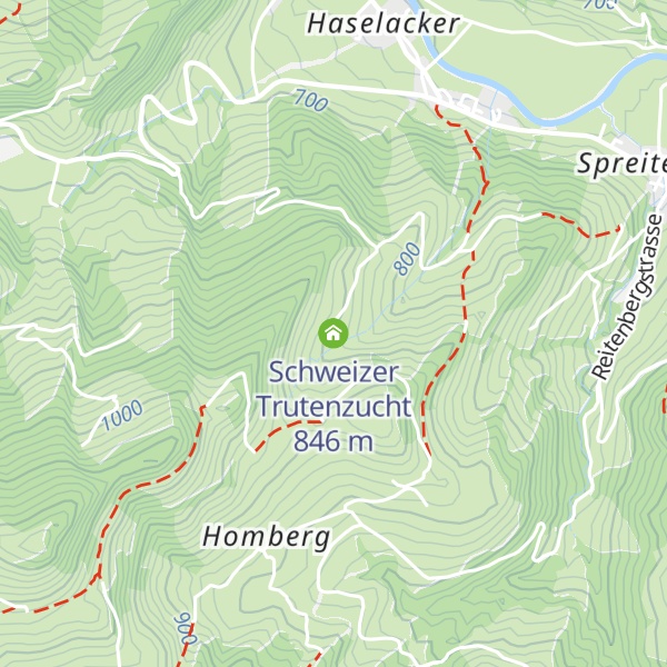 Map of Schweizer Trutenzucht