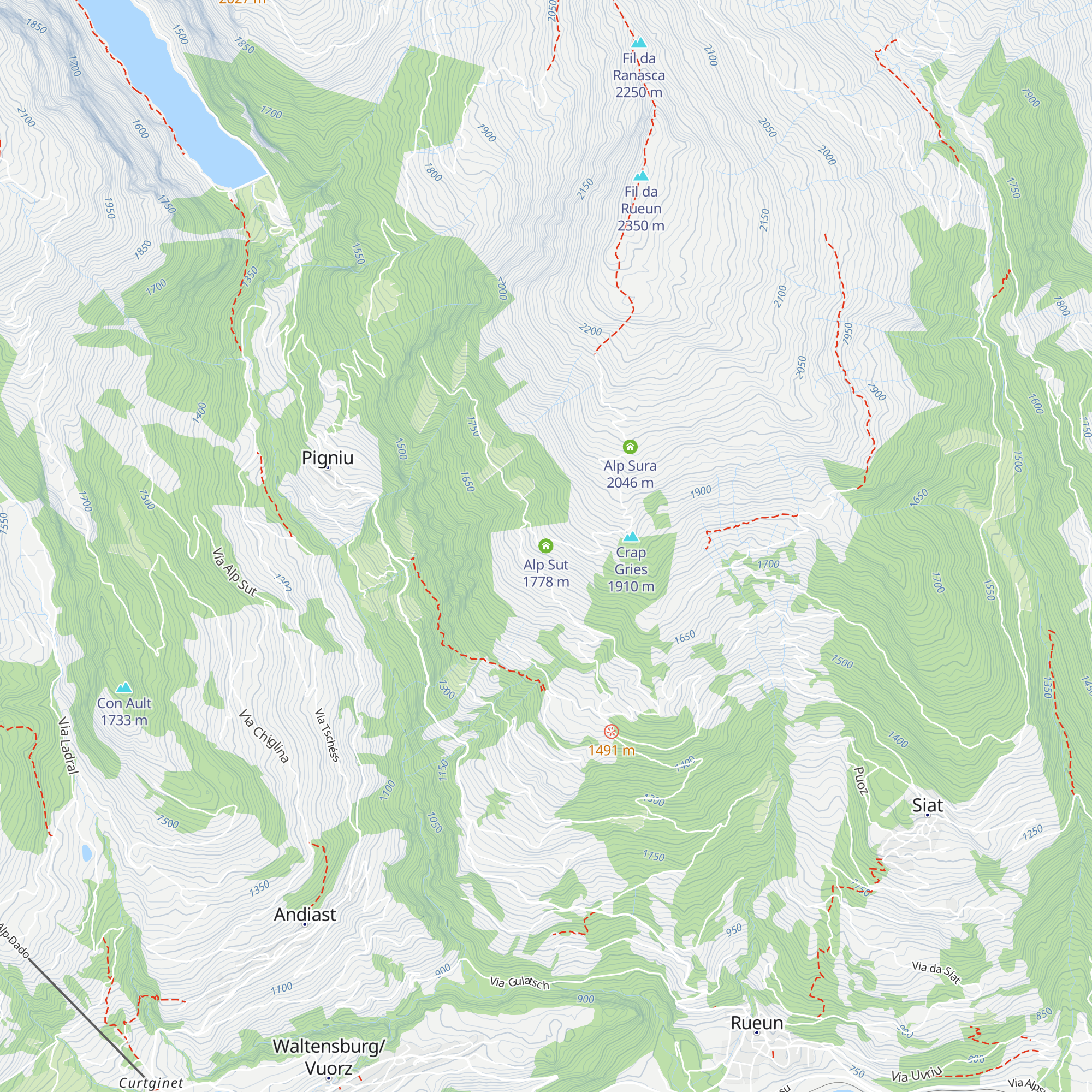 Alp Sut map