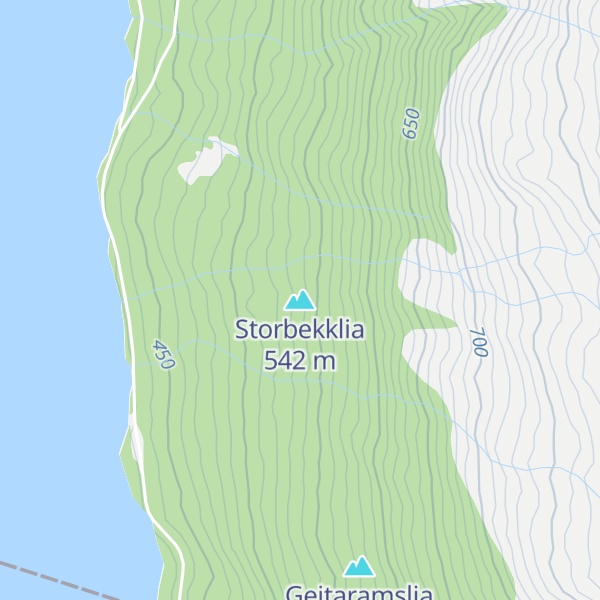Map of Storbekklia