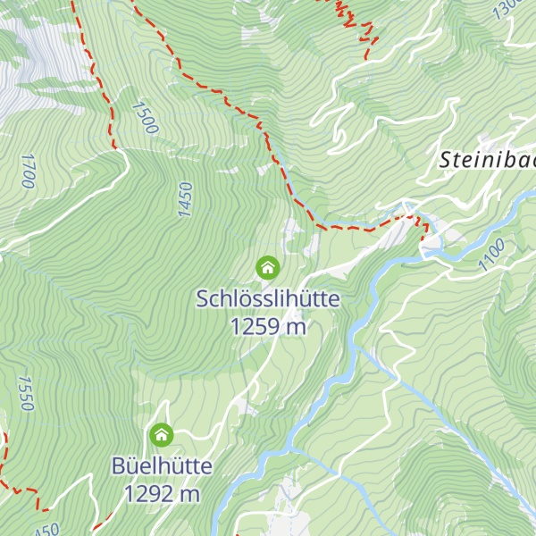 Map of Schlösslihütte