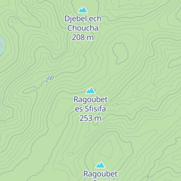 Map of Ragoubet es Sfisifa