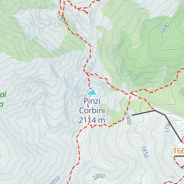 Map of Pinzi Corbini