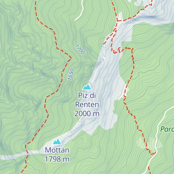 Map of Piz di Renten