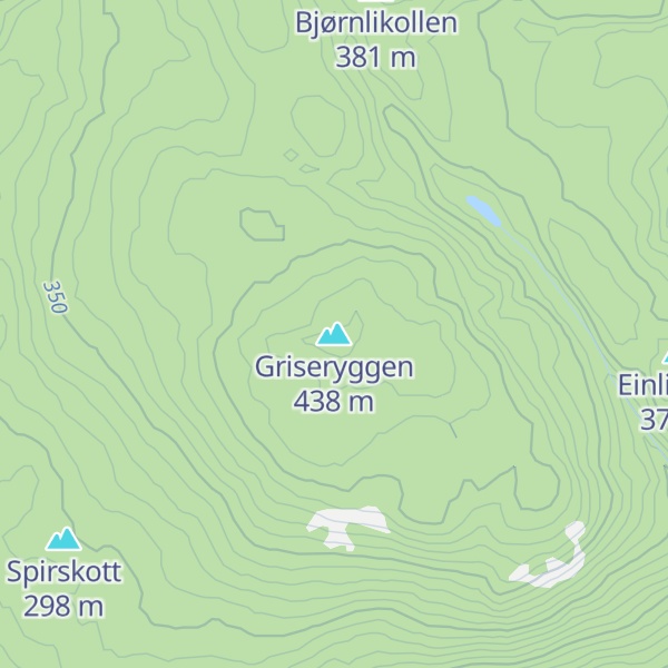 Map of Griseryggen