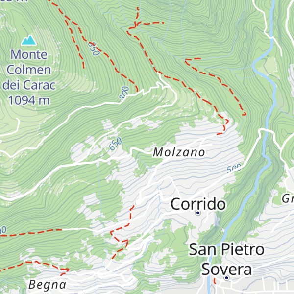 Map of Località "Il Castagneto"