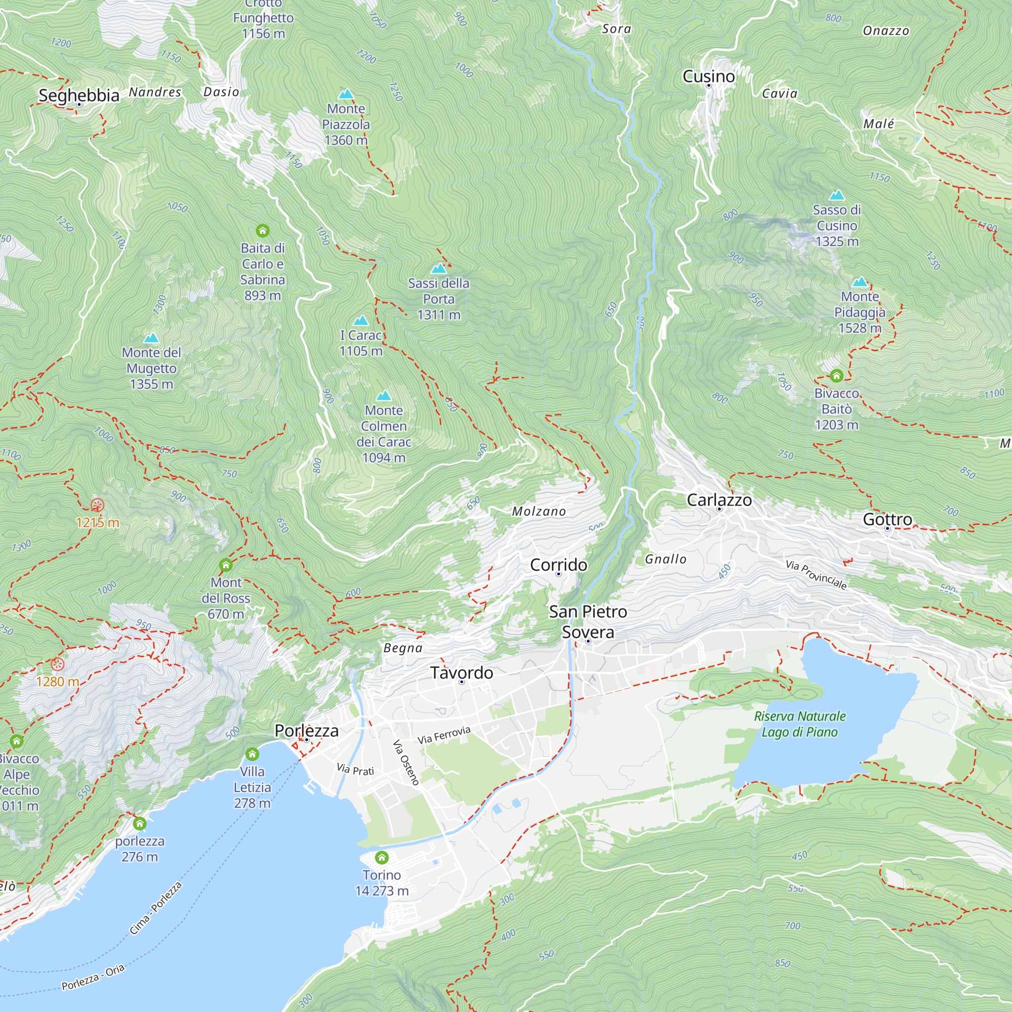 Località "Il Castagneto" map