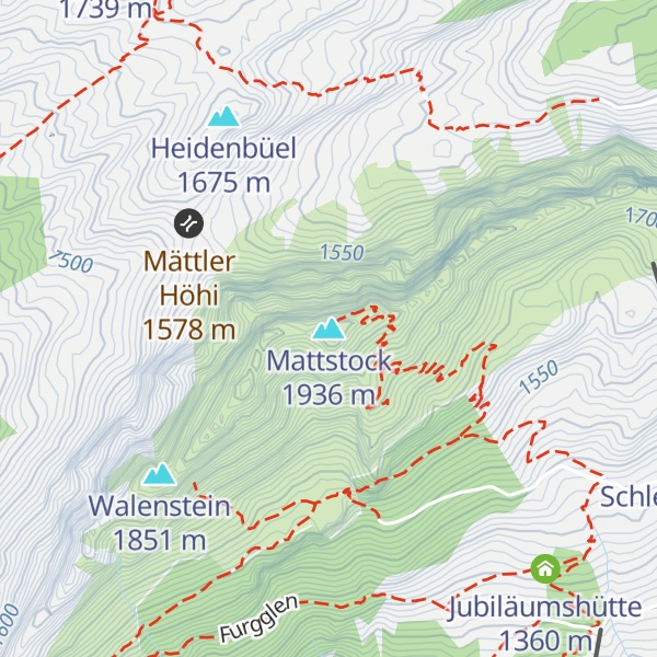 Map of Mattstock