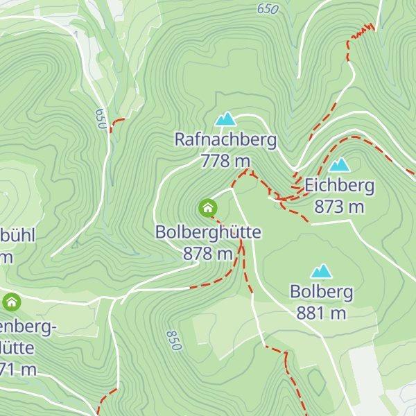 Map of Bolberghütte