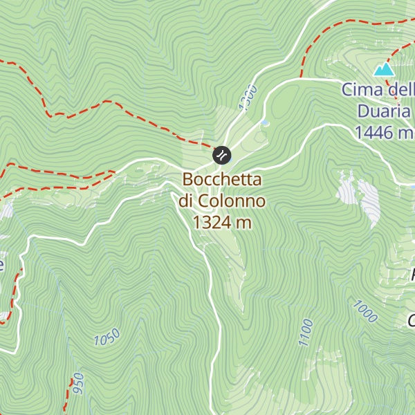 Map of Rifugio Alpe di Colonno