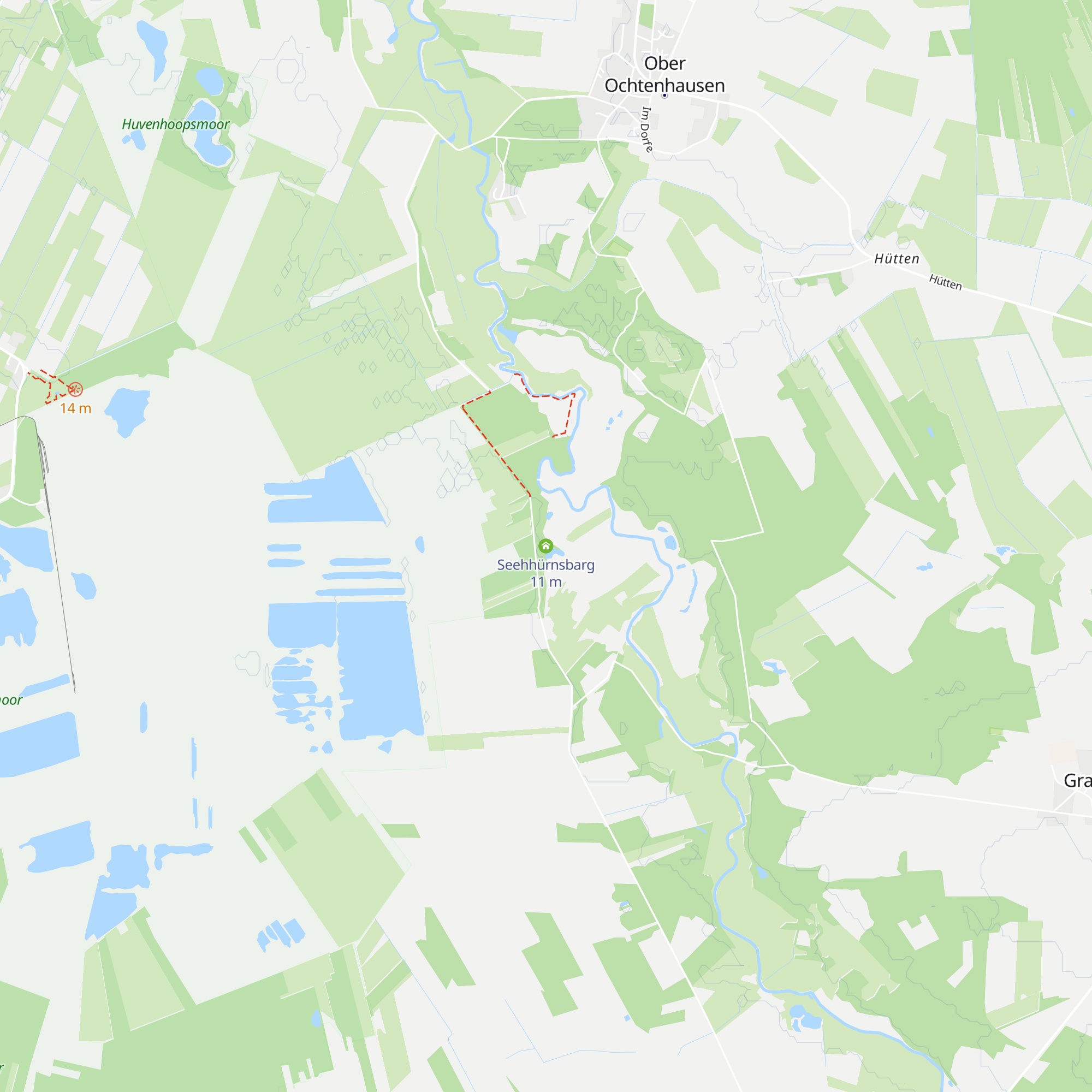 Seehhürnsbarg map