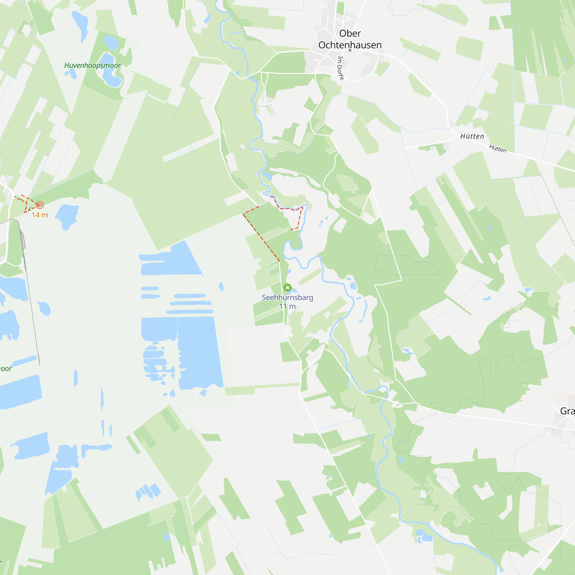 Seehhürnsbarg map