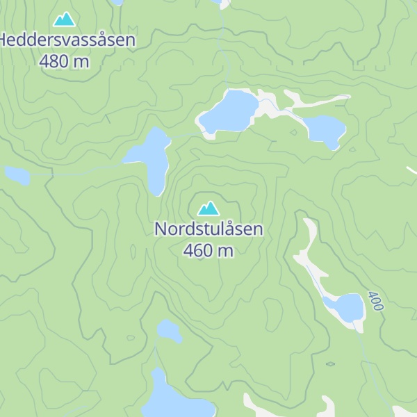 Map of Nordstulåsen