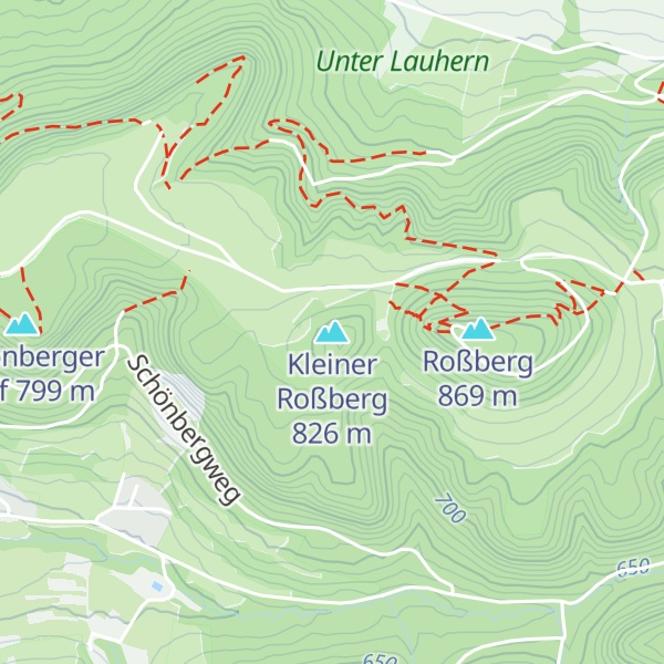 Map of Kleiner Roßberg