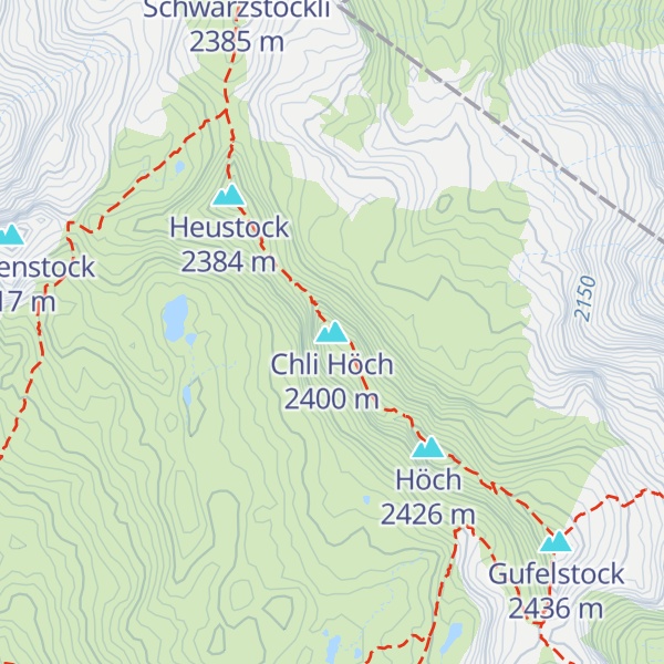 Map of Chli Höch