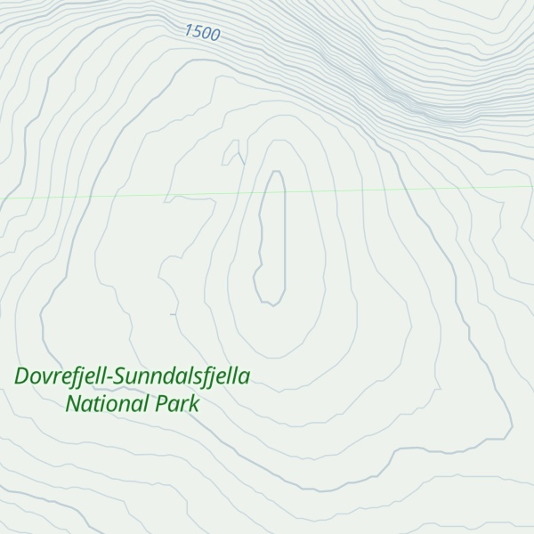 Map of Slettfjellet