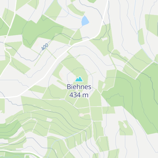 Map of Biehnes