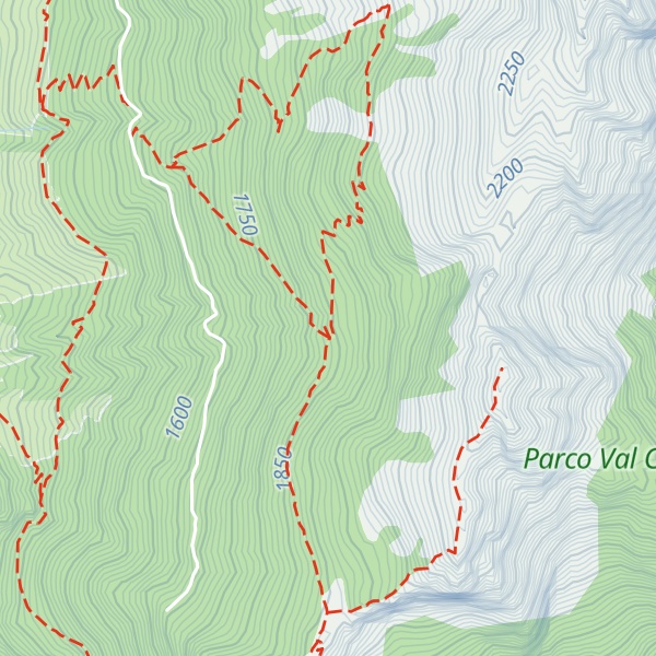 Map of Alp di Fora