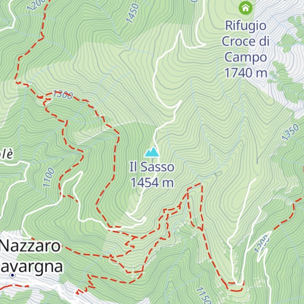 Map of Il Sasso
