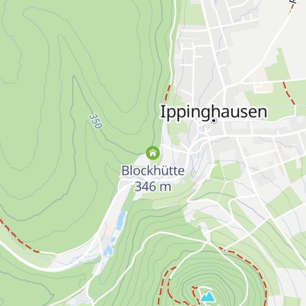 Map of Blockhütte