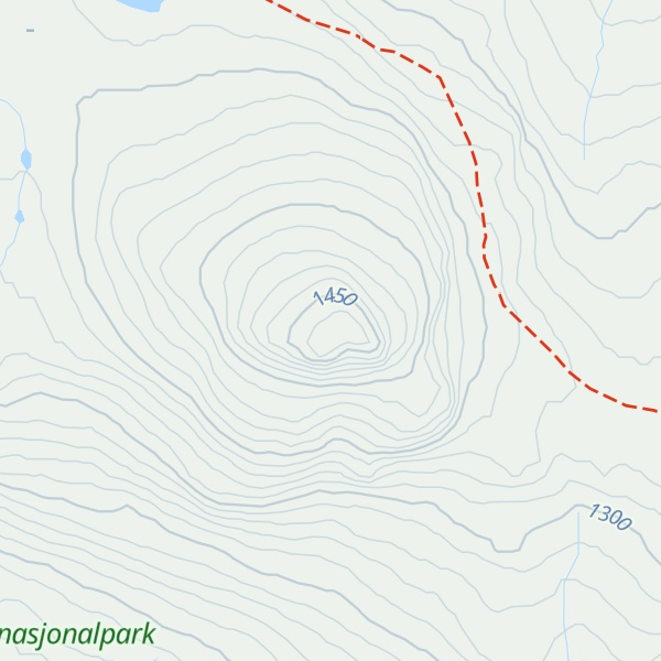 Map of Svarthamaren