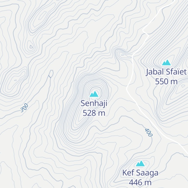 Map of Senhaji