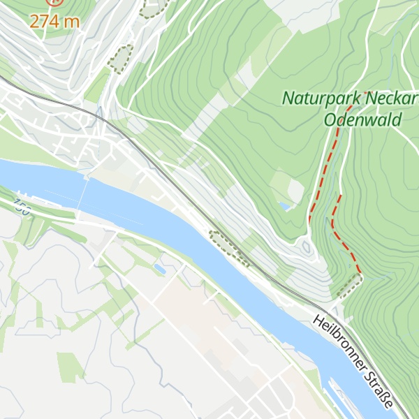Map of Hornbachhütte