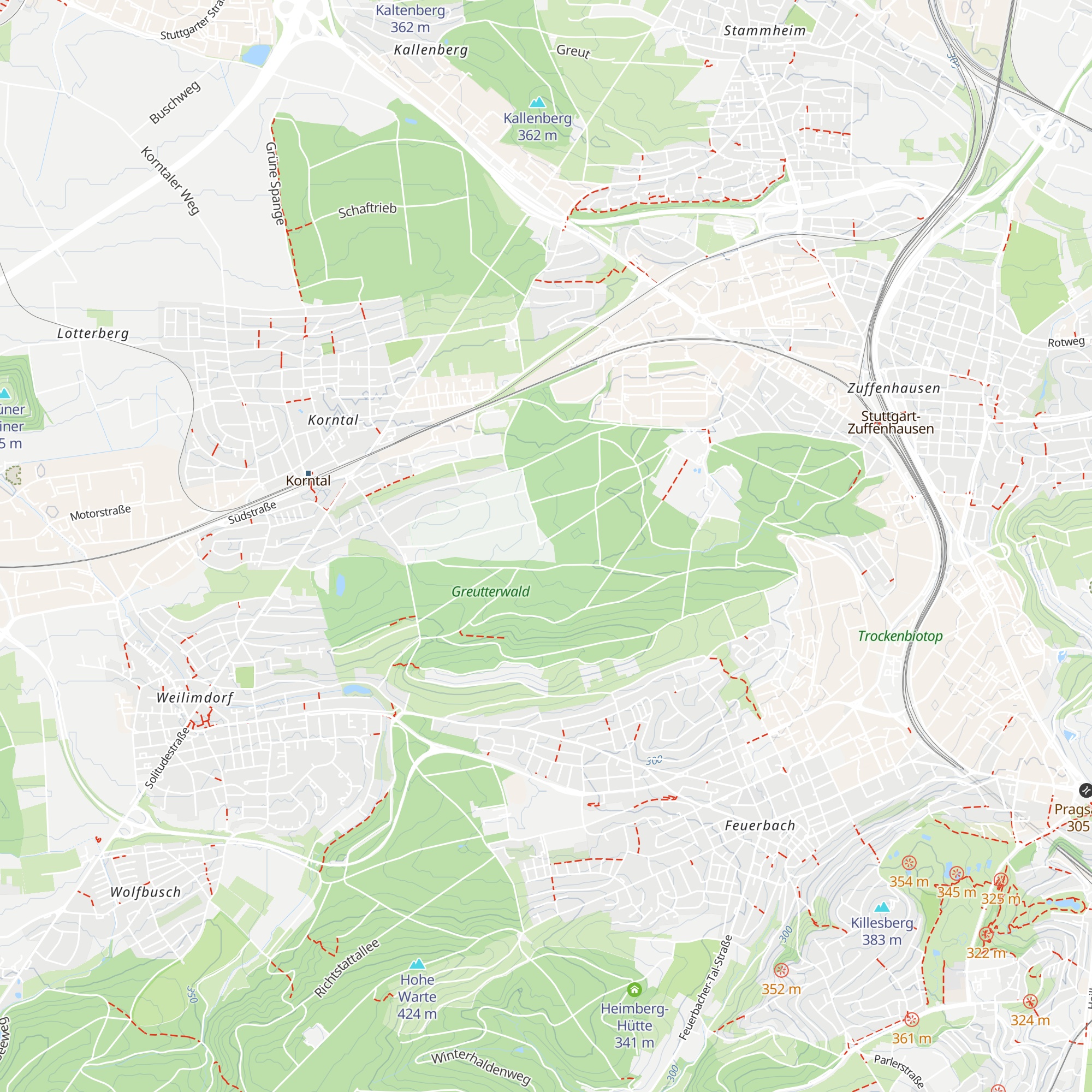 Greutterwaldhütte map