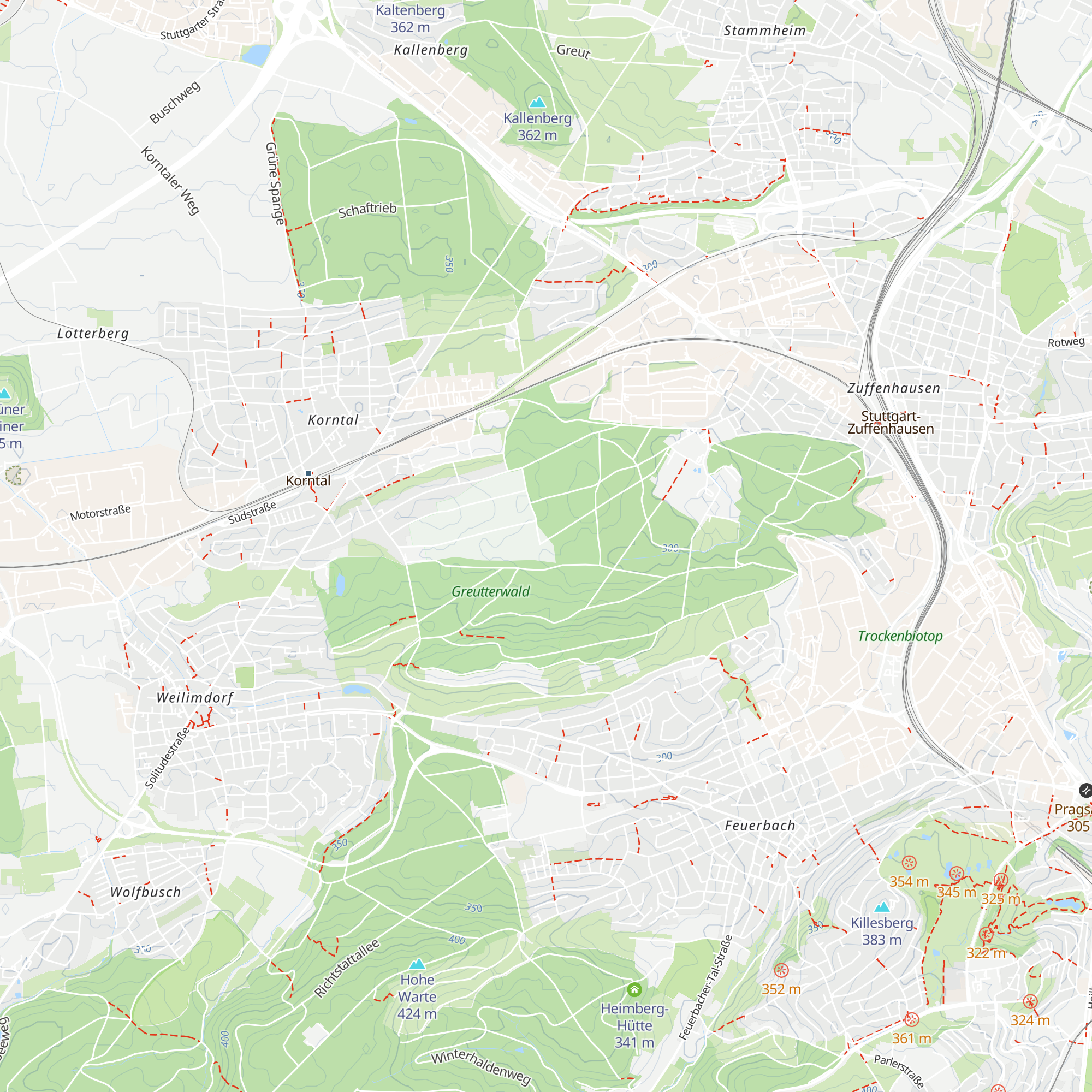 Greutterwaldhütte map