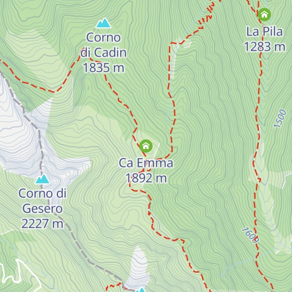 Map of Ca Emma