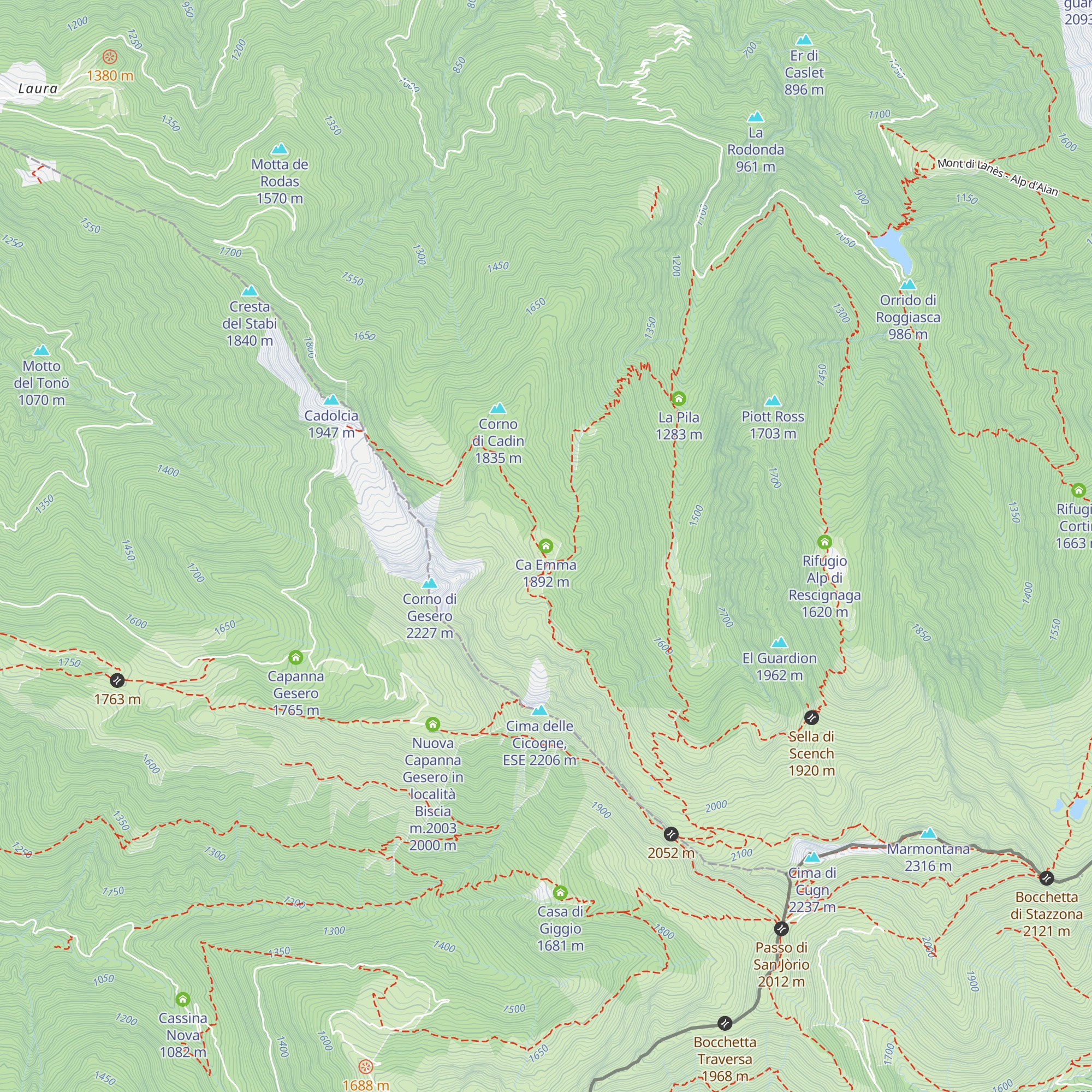 Ca Emma map